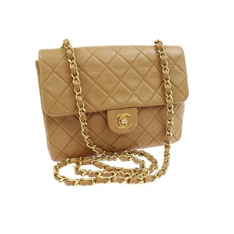 ombre beige chanel crossbody bag